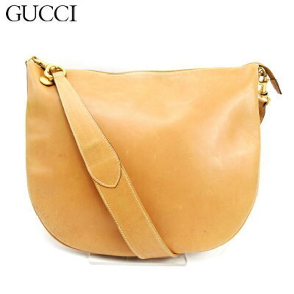 Gucci Shoulder Bag beige Leather - Picture 1 of 6